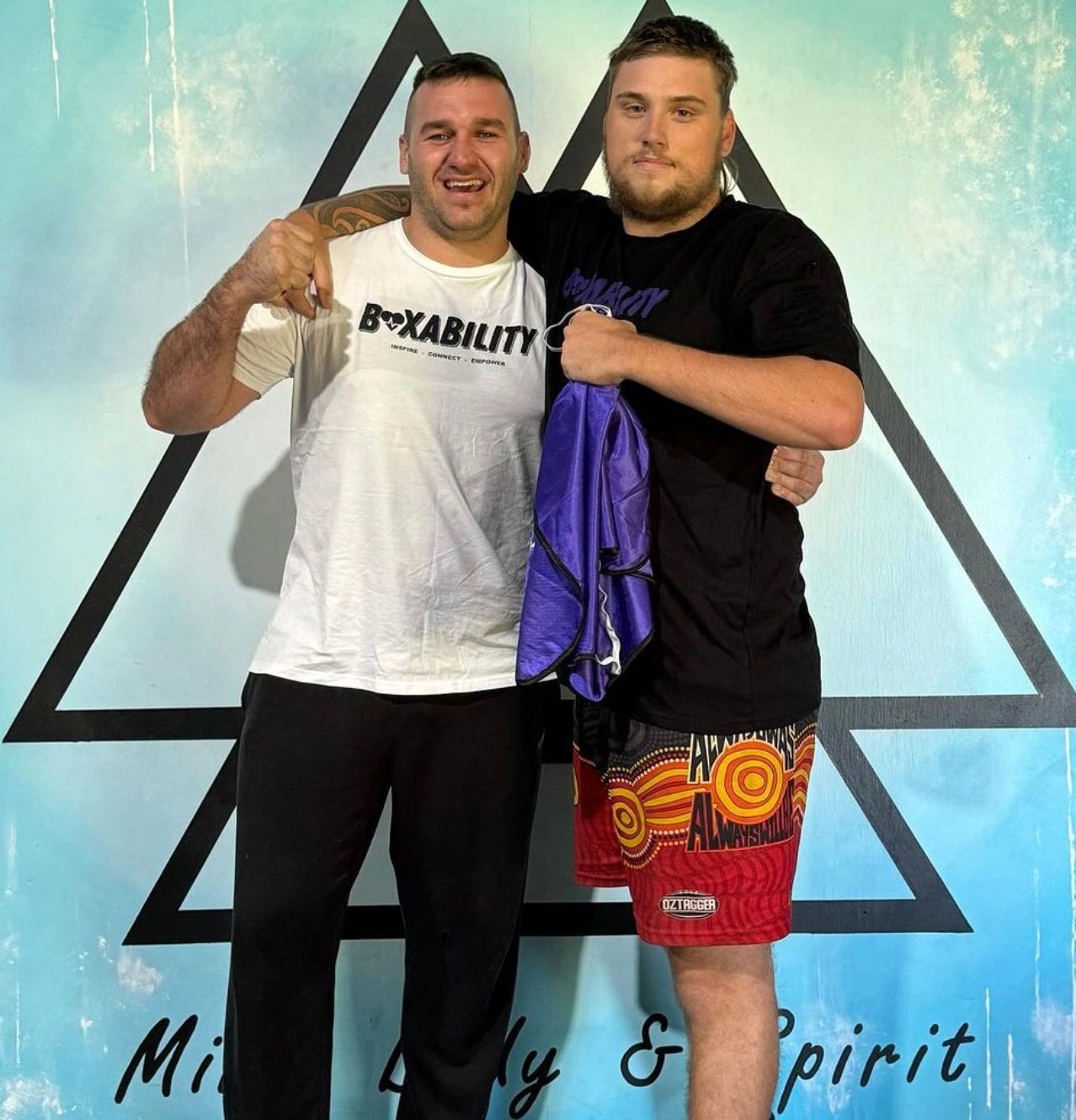 Inclusive NDIS boxing session at Box & Breathe